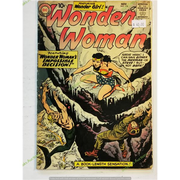 WONDER WOMAN NO 118 1960 VG-F DC COMICS