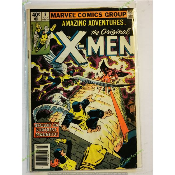 AMAZING ADVENTURES X-MEN NO 8 19780 MARVEL COMICS