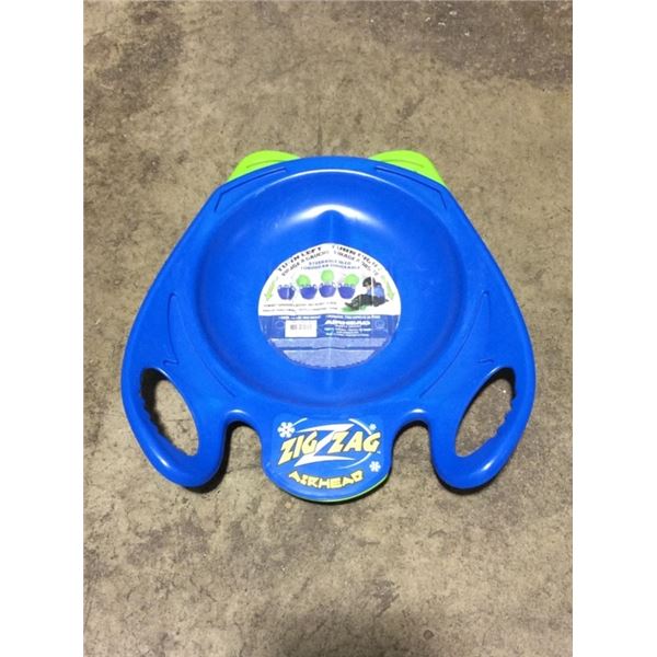 Zigzag turn left turn right airhead sled