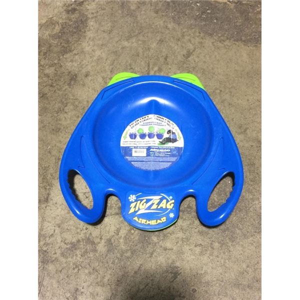 Zigzag turn left turn right airhead sled