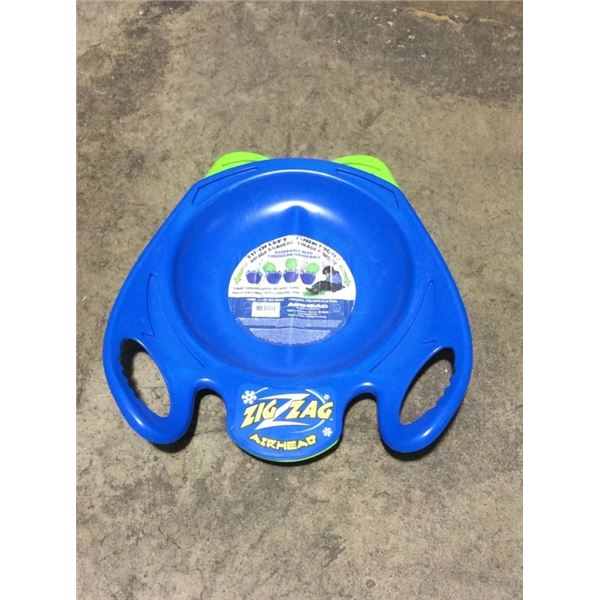 Zigzag turn left turn right airhead sled