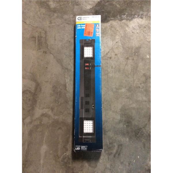 Commercial electric LED power with USB