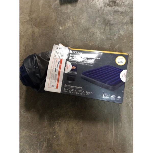 Intex queen 10 inch height air mattress