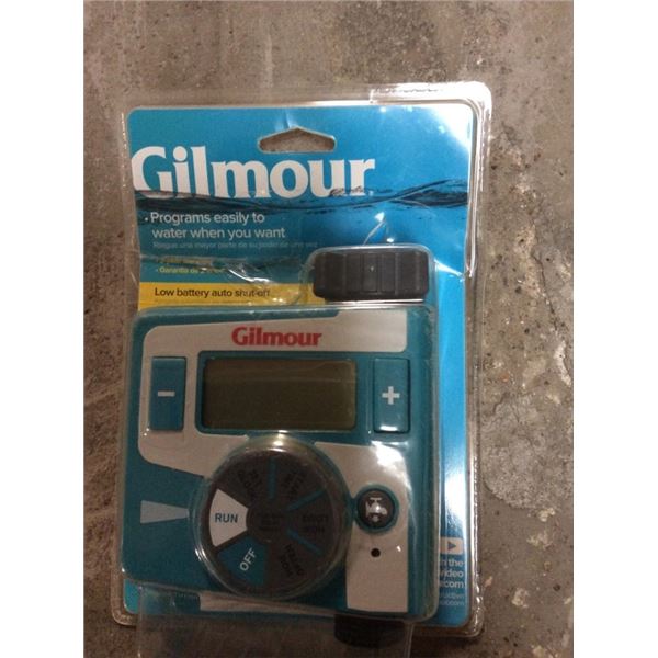 Gilmour  programs easy to water when you want