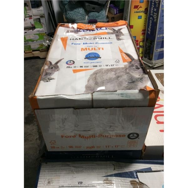 Hammermill for multipurpose paper 11“ x 17“ 2500 sheets white copy paper