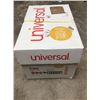 Image 1 : Universal eight. 5“ x 11“ white copy paper one case 5000 sheets