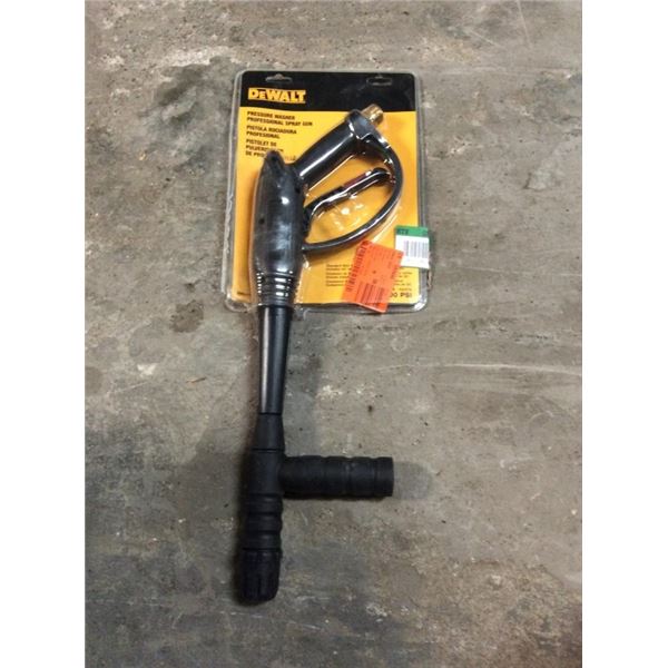 D Walt pressure wash professional spray gun