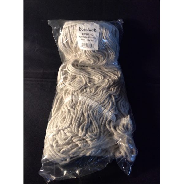 Boardwalk number 24 cotton narrow band loop mop head