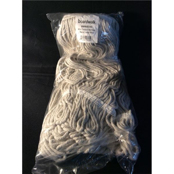 Boardwalk number 24 cotton narrow band loop mop head
