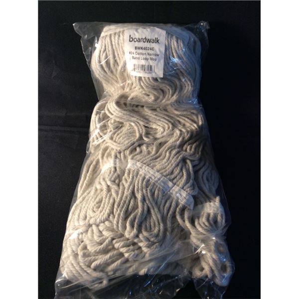 Boardwalk number 24 cotton narrow band loop mop head