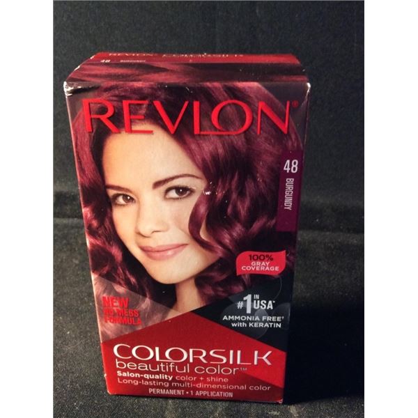 Revlon burgundy hair dye