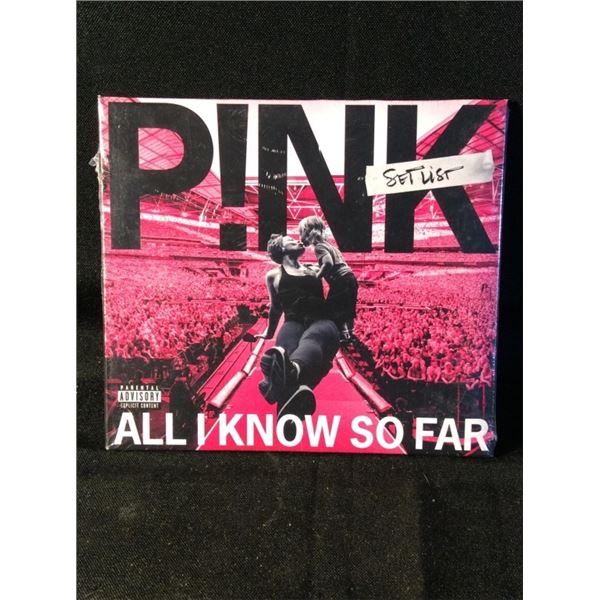 Pink all I know so far CD