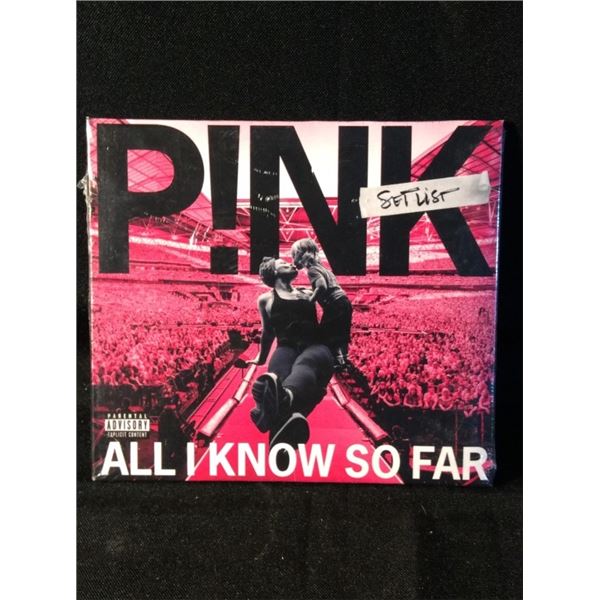 Pink all I know so far CD