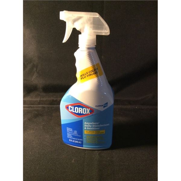 Clorox anywhere daily disinfectant and sanitizer