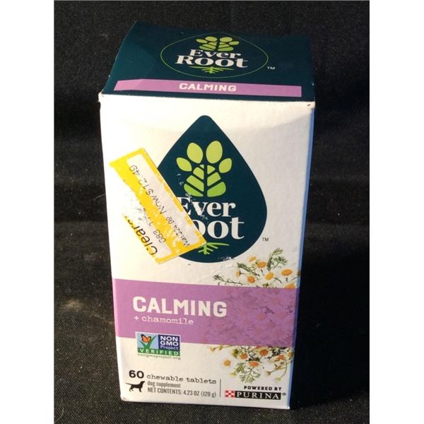 Ever root calming 60 chewable tablets for dogs