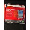 Image 1 : Window insulation shrink kit 62 inches wide by 210 tall