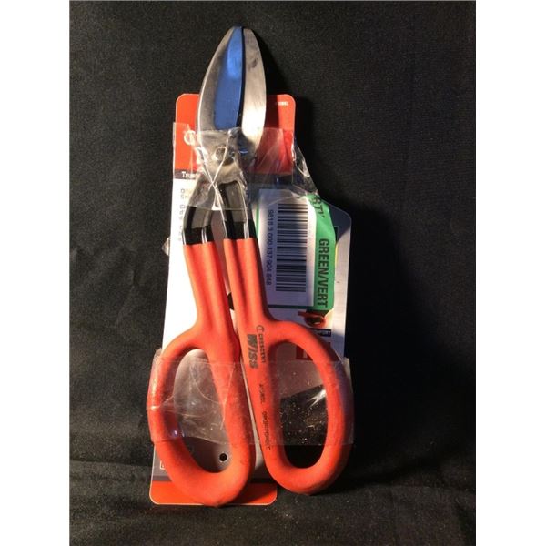 Crescent WISS offset TINNER snippers 11 inch