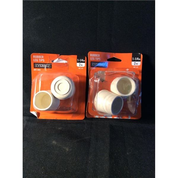 Rubber leg tips 2 ...... 2 packs
