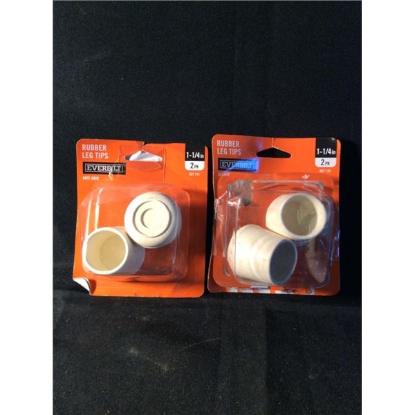 Rubber leg tips 2 ...... 2 packs