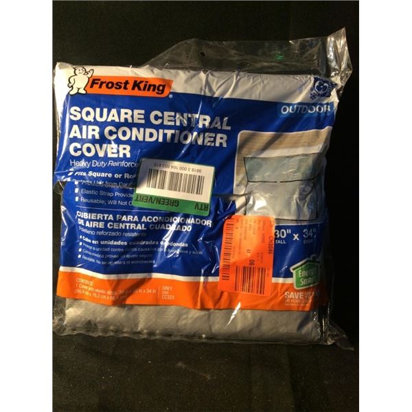 Square central air conditioner cover