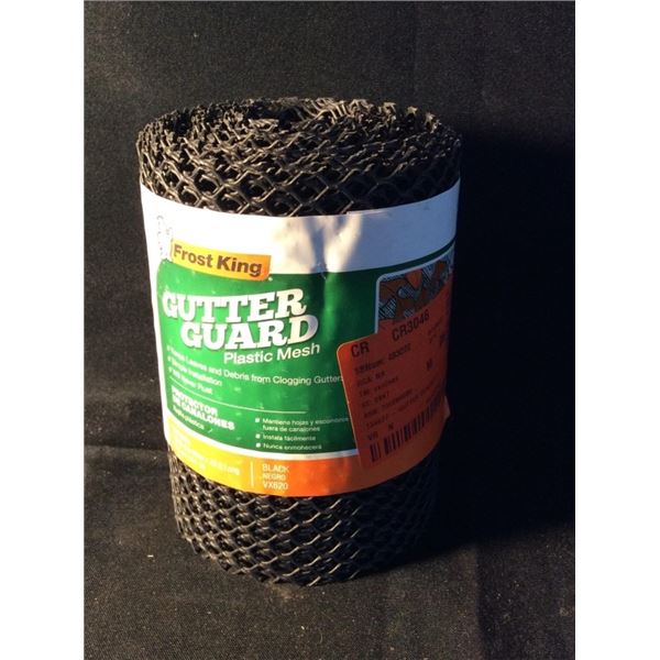 Gutter guard plastic mesh