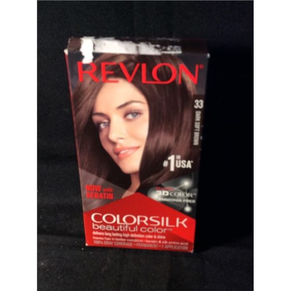 Revlon dark soft brown hair dye