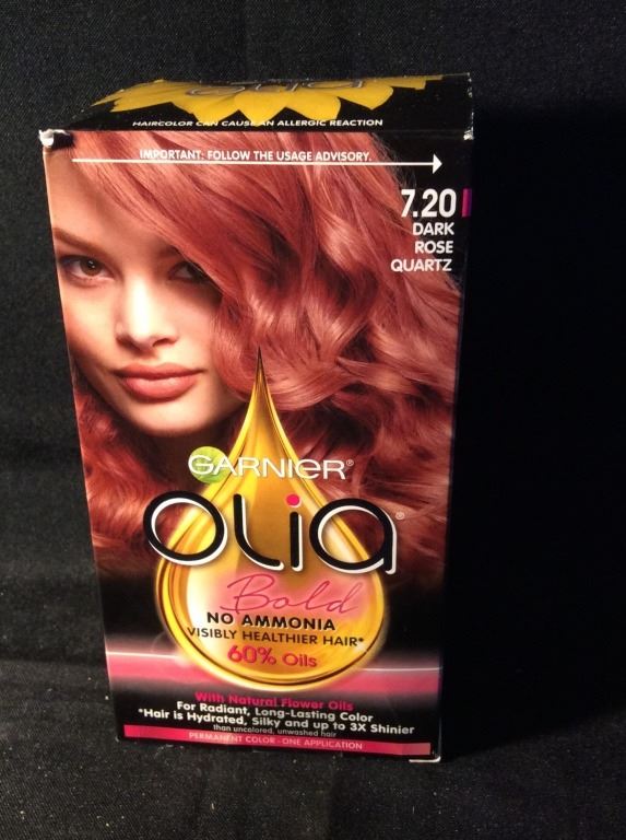 Garnier dark rose quartz hair dye