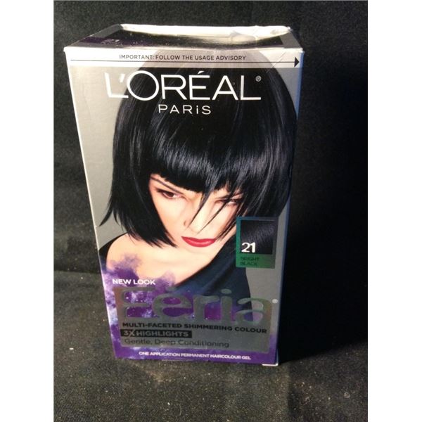 L’Oreal Paris bright black hair dye