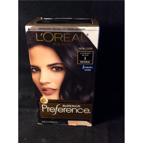 L’Oreal Paris ultimate black natural hair dye
