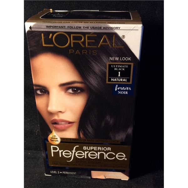 L’Oreal Paris ultimate black natural hair dye