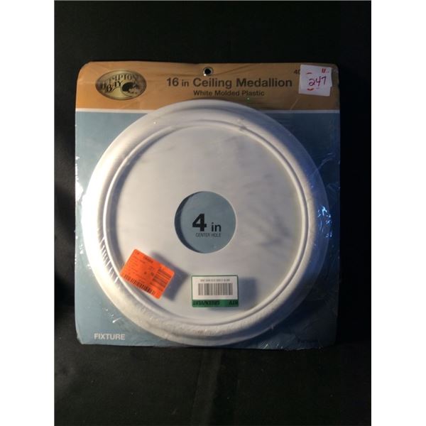 16 inch ceiling white molding plastic cover