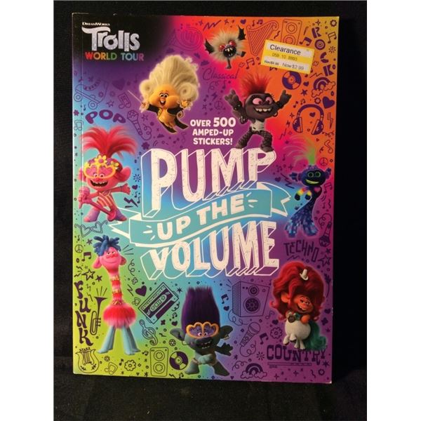 Trolls world tour Pump Up the Volume book