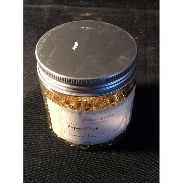 500 gold standard paper clips