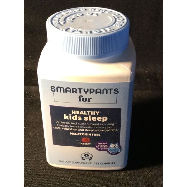 Smarty pants for healthy kids sleep