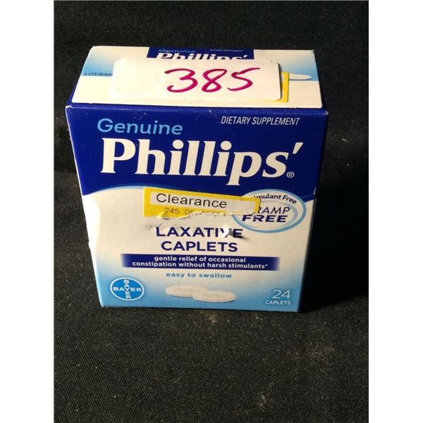 Phillips laxative tablets