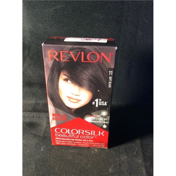 Revlon soft black hair dye