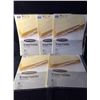Image 1 : 5 packs  Wilson Jones insertable tab dividers five tab clear 8 1/2“ x 11“ three hole punched