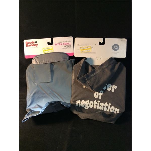 Pet apparel size  extra small