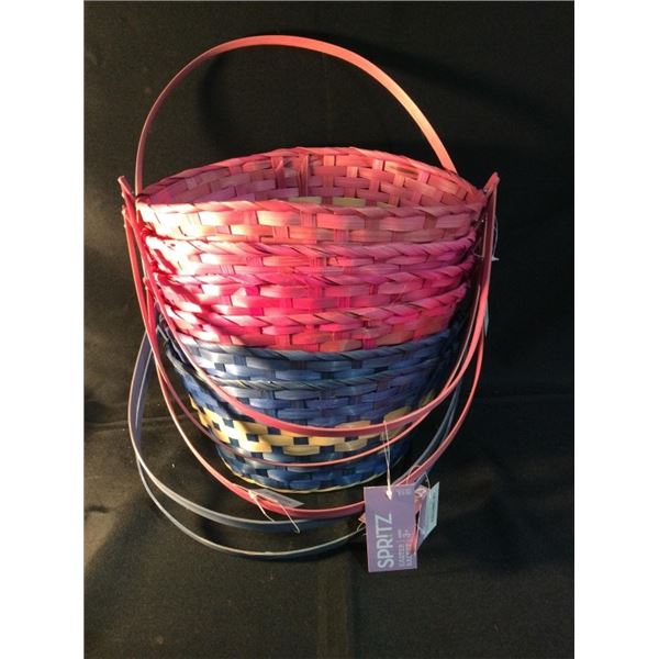 6  brand new Easter baskets
