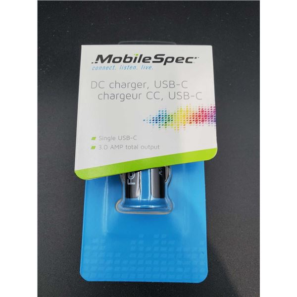 Mobile Spec DC Charger, USB-C