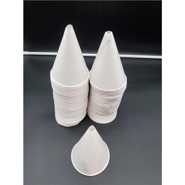 Lot of Paper Drinking Cones