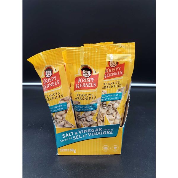 Krispy Kernels Salt & Vinegar Peanuts (12 x 60g)