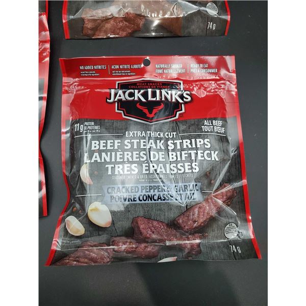 Jack Links Beef Steak Strips-Original (4 x 74g)