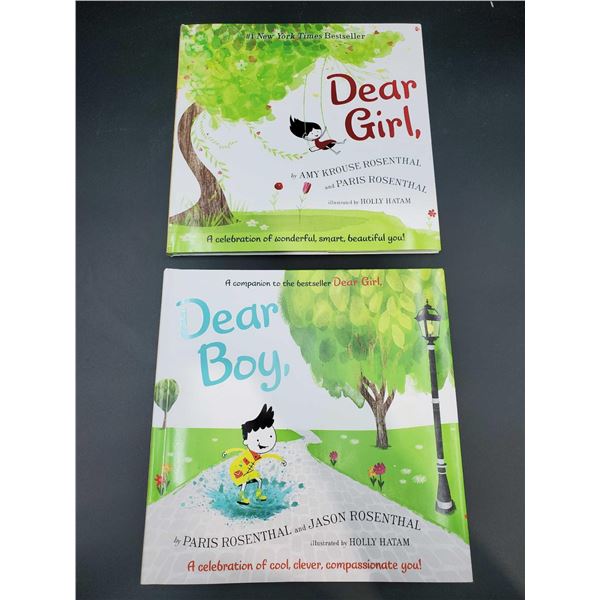 Dear Girl, Dear Boy Storybooks by Amy Krouse Rosenthal