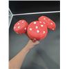 Image 2 : Lot of 3 Garden Mushrooms-Decorative
