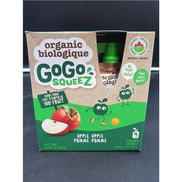 Organic GoGo Squeez Apple Fruit Snack 4x90g