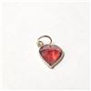 Image 3 : 10K Yellow Gold Garnet(1.2ct) Pendant (~Size )(Ring is resizable for $40) (~length inches), Suggeste