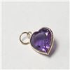 Image 2 : 10K Yellow Gold Amethyst(2.3ct) Pendant (~Size )(Ring is resizable for $40) (~length inches), Sugges