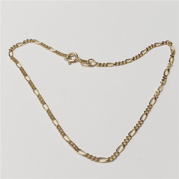 14K Yellow Gold 0.7G 6.5" Bracelet (~Size )(Ring is resizable for $40) (~length 6.5"inches), Suggest