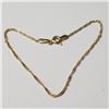 Image 1 : 14K Yellow Gold 0.85G 7" Bracelet (~Size )(Ring is resizable for $40) (~length 7"inches), Suggested 